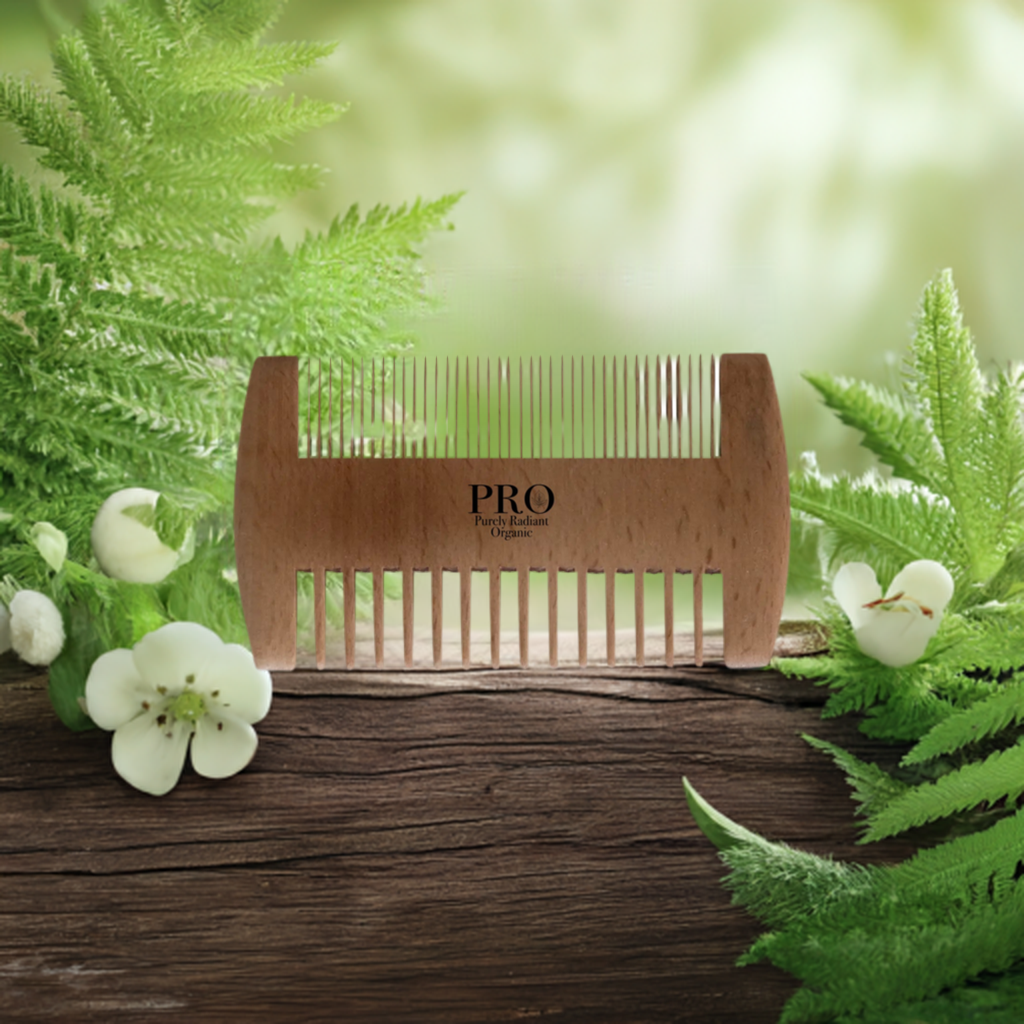 Purely Radiant Organic - Bamboo Beard Comb