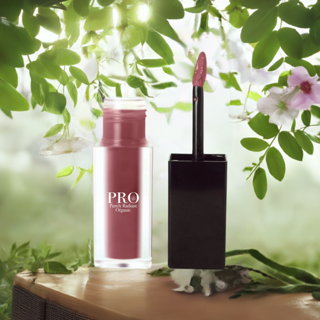 Purely Radiant Organic Matte Lip Stain - Dark Cherry Unleash Your Boldness with Long-Lasting Elegance