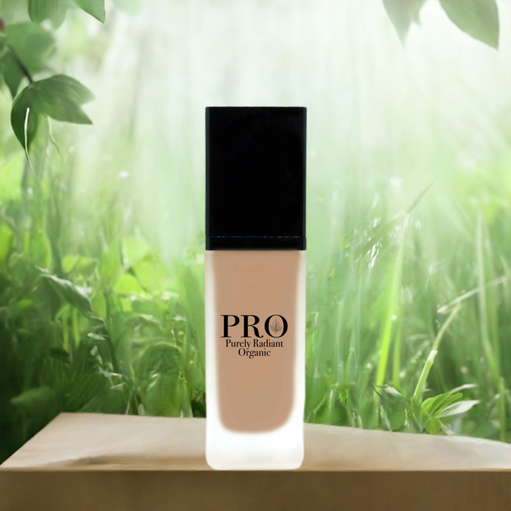 Purely Radiant Organic Foundation with SPF - Mile Beach