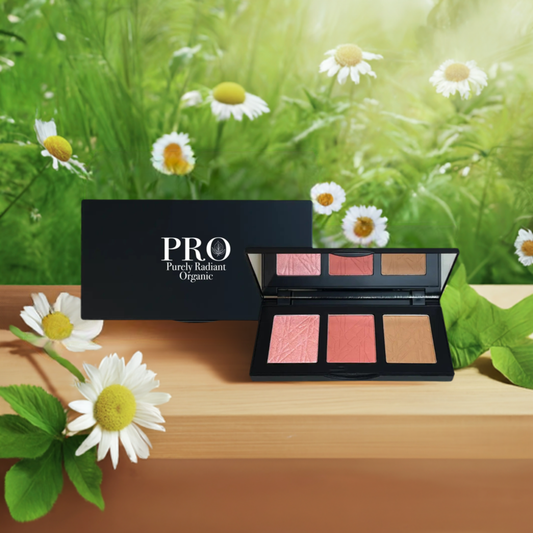 Purely Radiant Organic's Pro Cheek Palette - Blushy