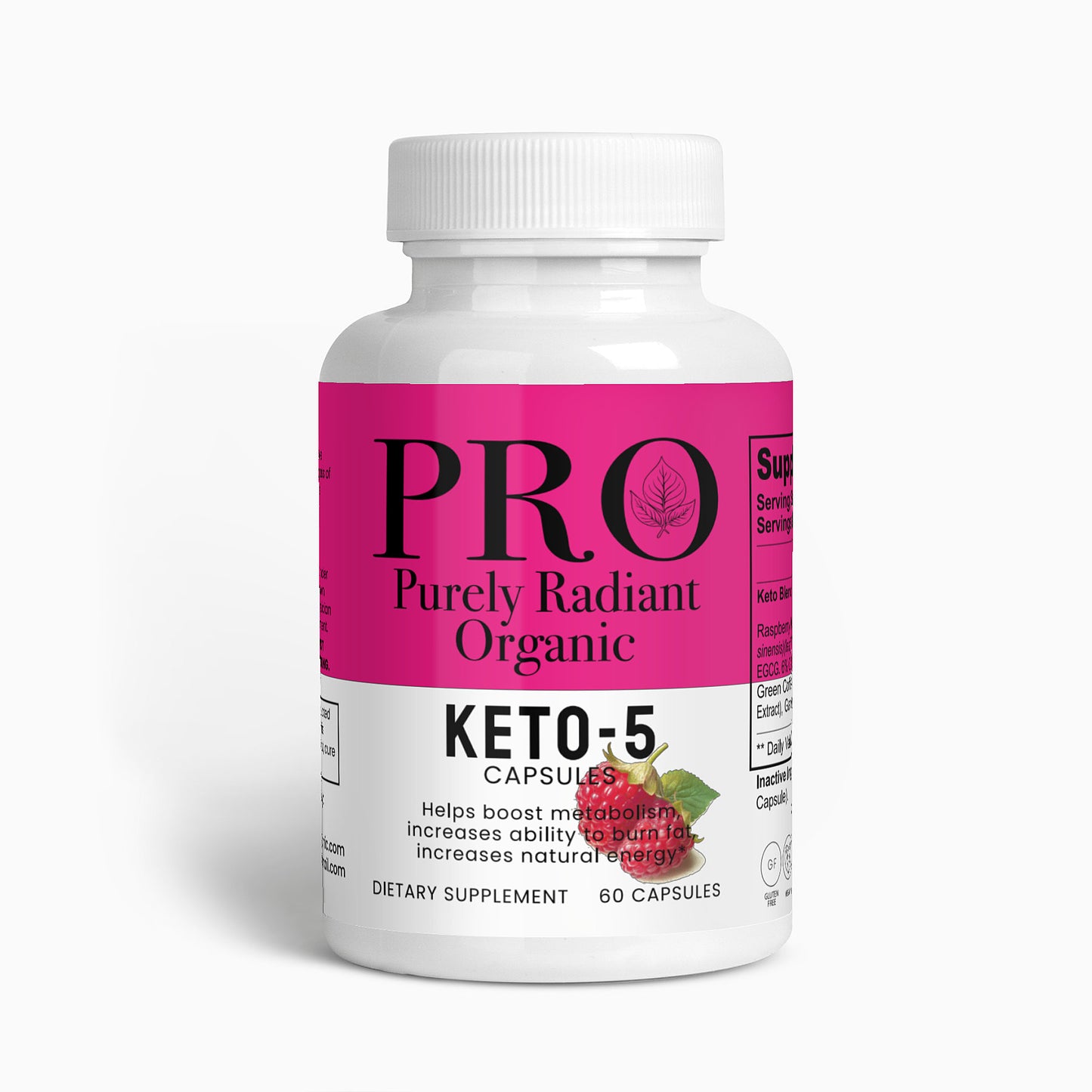 Purely Radiant Organic - Keto-5