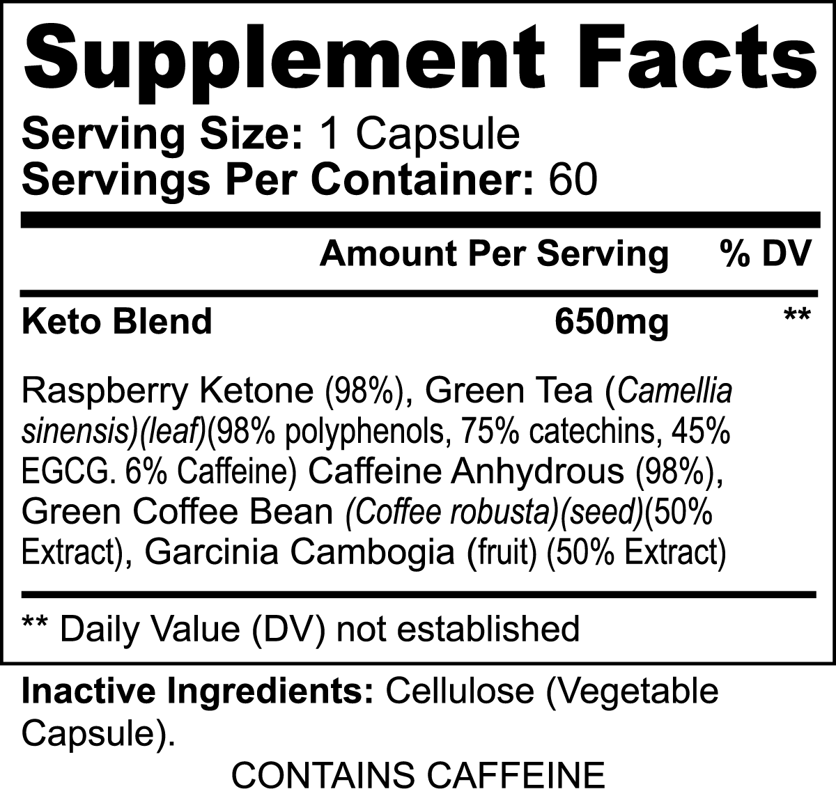 Purely Radiant Organic - Keto-5